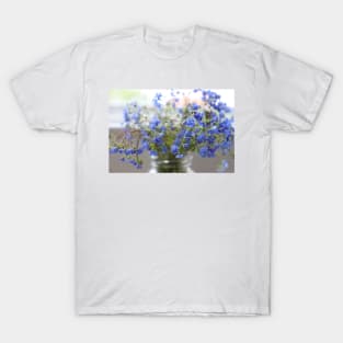 Flower Forget me not up close T-Shirt